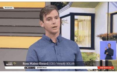 SABC Morning Live x Versofy Solar CEO Ross Mains-Sheard
